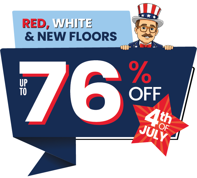 Get up to 76% Off* during our 4th of July Sale