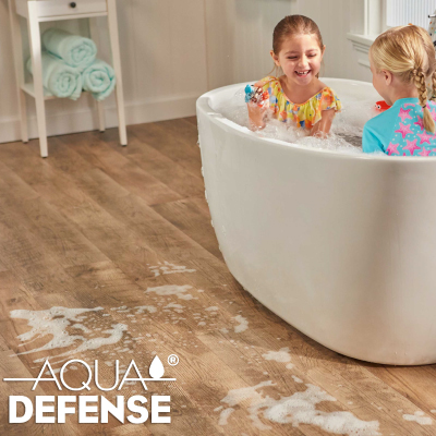 waterproof laminate flooring holding water due to its air tight features